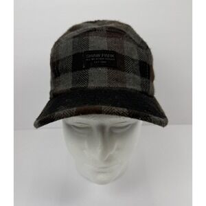 Shaw Park All Weather Goods Wool Blend 5 Panel Hat Plaid
